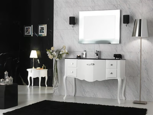 NOVECENTO 4 - Vanity unit with drawers - Washbasin cabinet by LEGNOBAGNO