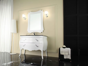 VANITY 1 - Wooden vanity unit with drawers - Washbasin cabinet by LEGNOBAGNO