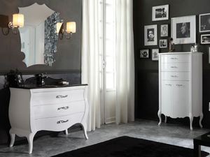 VINTAGE 03 - Vanity unit with drawers - Washbasin cabinet by LEGNOBAGNO