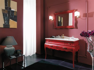 VOGUE 2 - Wooden vanity unit - Washbasin cabinet by LEGNOBAGNO