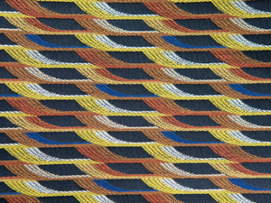 ALULA - Polyester fabric with graphic pattern - Accessories by LELIEVRE