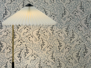 FIGURE D'ANGE - Motif nonwoven wallpaper - Wallpaper by LELIEVRE