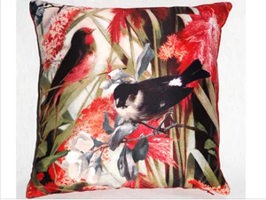 JEAN PAUL GAULTIER - FIDELES PRINTEMPS - Square polyester cushion - Accessories by LELIEVRE