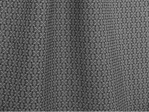 JEAN PAUL GAULTIER - OPTIC - Jacquard viscose fabric with graphic pattern - Accessories by LELIEVRE