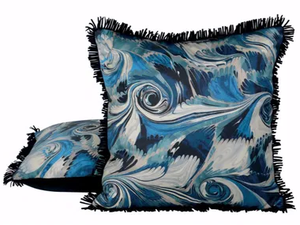 JEAN PAUL GAULTIER - SERPENTIN - Square cotton cushion - Accessories by LELIEVRE