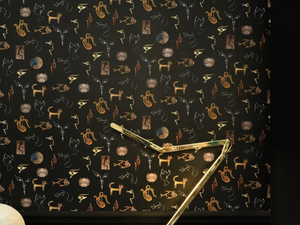JOYAUX - Motif nonwoven wallpaper - Wallpaper by LELIEVRE