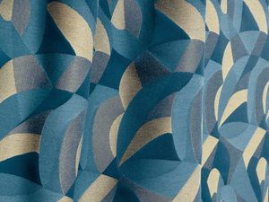 TCHIN - Washable Trevira® CS fabric with graphic pattern - Accessories by LELIEVRE