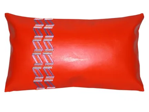 TEQUILA - Rectangular Imitation leather cushion - Accessories by LELIEVRE