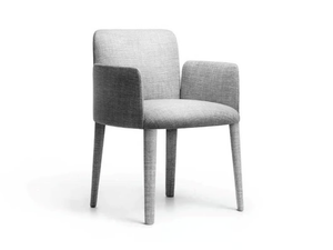 BABI - Upholstered chair with armrests - Chair by Lema