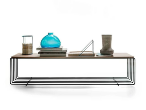 FENCE - Walnut bench - Bench by Lema
