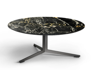 OYDO - Round marble coffee table - Coffee table by Lema
