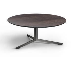 OYDO - Round oak coffee table - Coffee table by Lema