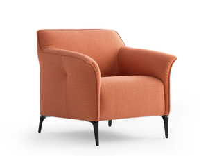 LX368 - Fabric armchair with armrests - Armchair by LEOLUX LX