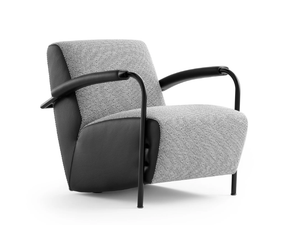 LX965 - Fabric armchair with armrests - Armchair by LEOLUX LX