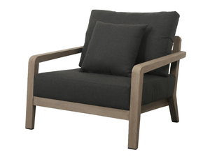 COPENHAGUE - Garden armchair with armrests - Armchair by Les Jardins®