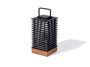TECK411 - Solar powered aluminium lantern - Styling by Les Jardins®