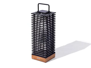 TECK412 - Solar powered aluminium lantern - Styling by Les Jardins®