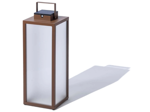 TINK235 - Solar powered aluminium lantern - Styling by Les Jardins®