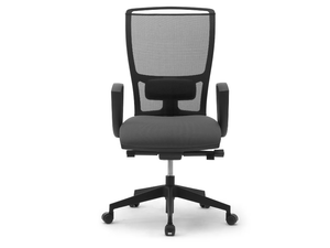 COMETA - Swivel fabric office chair with armrests - Office Chair by Leyform