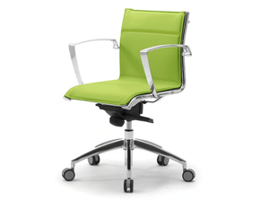 ORIGAMI LX - Fabric office chair with armrests with 5-Spoke base - Office Chair by Leyform