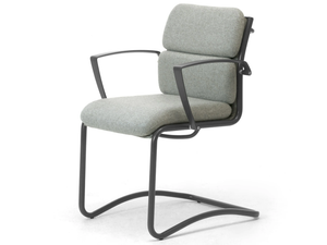 ORIGAMI MASTER - Cantilever chrome plated steel and fabric - Accessories by Leyform