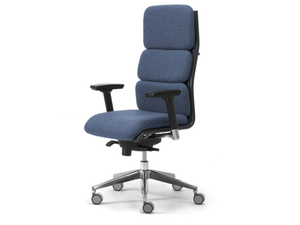 ORIGAMI MASTER - Fabric office chair with armrests with 5-Spoke base - Office Chair by Leyform