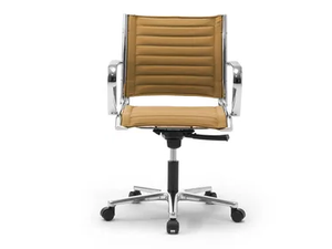 ORIGAMI TD - Fabric office chair with armrests with 5-Spoke base - Office Chair by Leyform