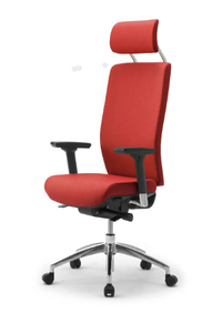 WIKI - Height-adjustable fabric office chair with 5-Spoke base - Chair by Leyform
