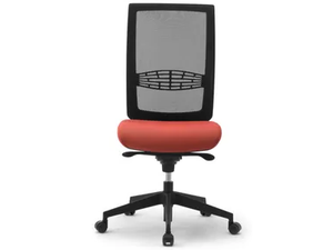 WIKI RE - Fabric office chair with castors with 5-Spoke base - Office Chair by Leyform