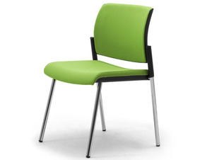 WIKI - Upholstered fabric chair open back - Chair by Leyform