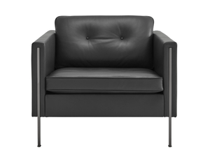 ANDY - Leather armchair with armrests - Armchair by Ligne Roset