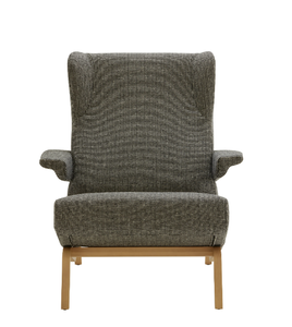 ARCHI - Fabric armchair with armrests - Armchair by Ligne Roset