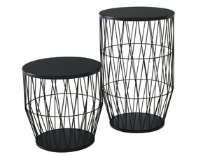 AZABU - Steel coffee table - Coffee table by Ligne Roset