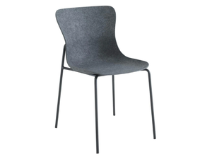 ETTORIANO - Felt chair - Chair by Ligne Roset