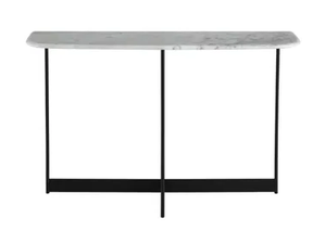 ISTRANA - Rectangular marble and steel console table - Console by Ligne Roset