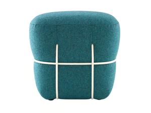LACE - Upholstered rectangular fabric pouf - Pouf by Ligne Roset