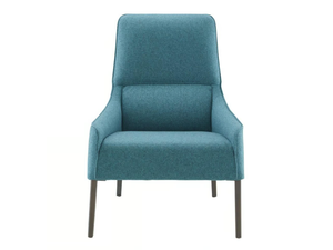 LONG ISLAND - Fabric armchair with armrests - Armchair by Ligne Roset
