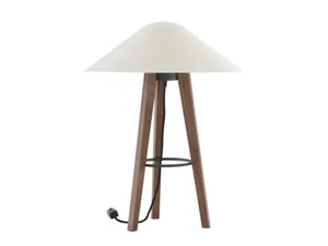 MELUSINE - LED steel and wood table lamp - Table lamp by Ligne Roset
