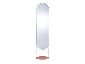 NIMBE - Freestanding oval metal mirror - Accessories by Ligne Roset