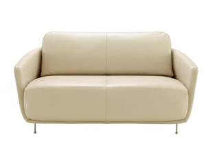 OKURA - 2 seater leather sofa - Sofa by Ligne Roset