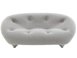 PLOUM - 2 seater tufted fabric sofa - Sofa by Ligne Roset