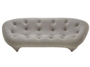PLOUM - 3 seater tufted fabric sofa - Sofa by Ligne Roset
