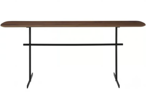 PRADO - Rectangular steel and wood coffee table - Coffee table by Ligne Roset