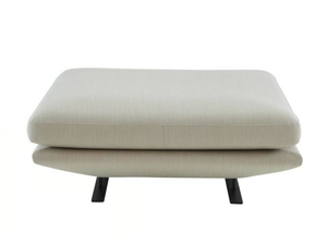 PRADO - Upholstered fabric footstool - Pouf by Ligne Roset