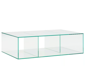 SALDO - Low rectangular glass coffee table - Coffee table by Ligne Roset