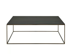 SPACE - Low square porcelain stoneware coffee table - Coffee table by Ligne Roset