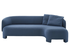 TARU - 3 seater fabric sofa with chaise longue - Sofa by Ligne Roset