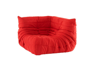 TOGO - Corner fabric armchair with removable cover - Armchair by Ligne Roset
