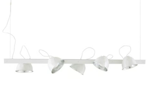 TREPIED - Halogen epoxy paint steel pendant lamp - Ceiling lamp by Ligne Roset