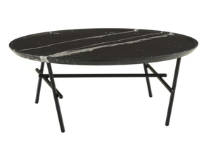 YURAGI - Low round marble coffee table - Coffee table by Ligne Roset